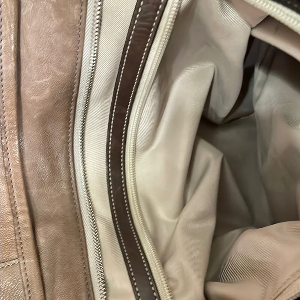 Coach Brown Leather Tote Bag - Picture 6 of 8